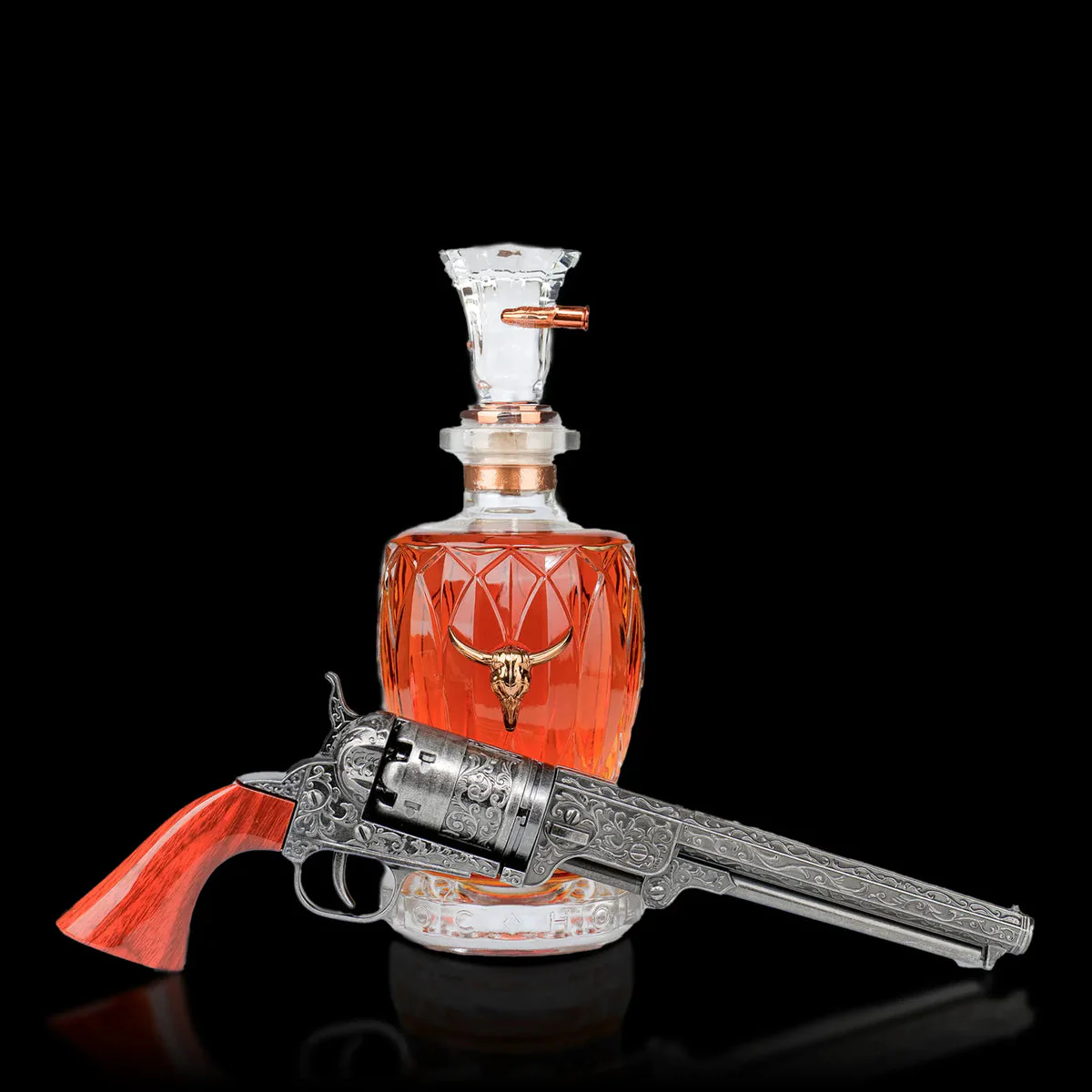 Doc Holliday 10 Year Bourbon 700ml - Limited Edition Decanter Gift Set - Image 3
