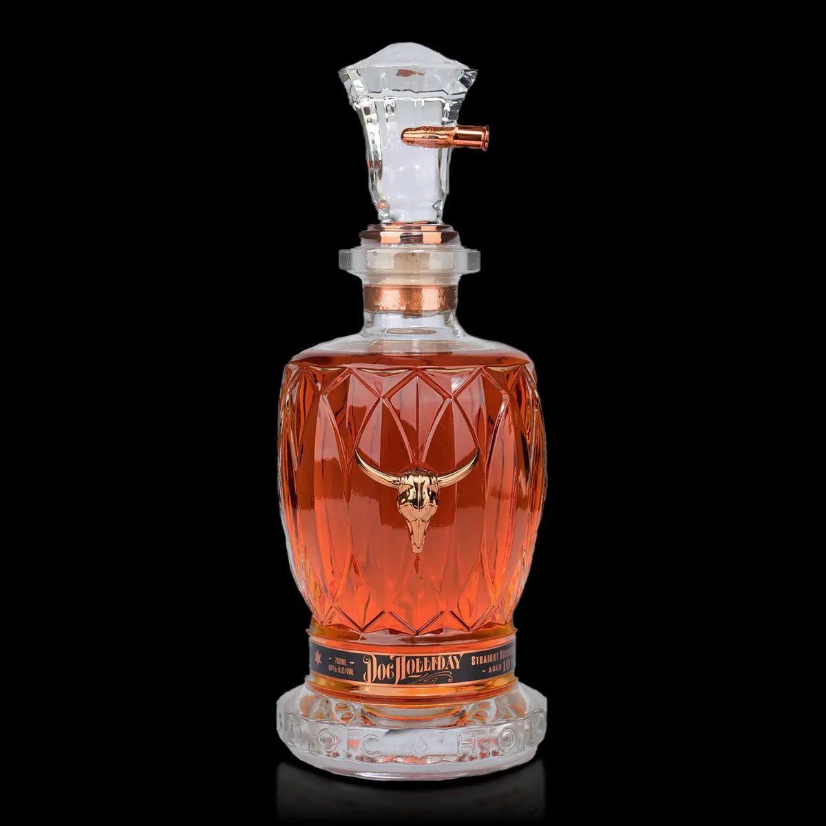 Doc Holliday 10 Year Bourbon 700ml - Limited Edition Decanter Gift Set - Image 4