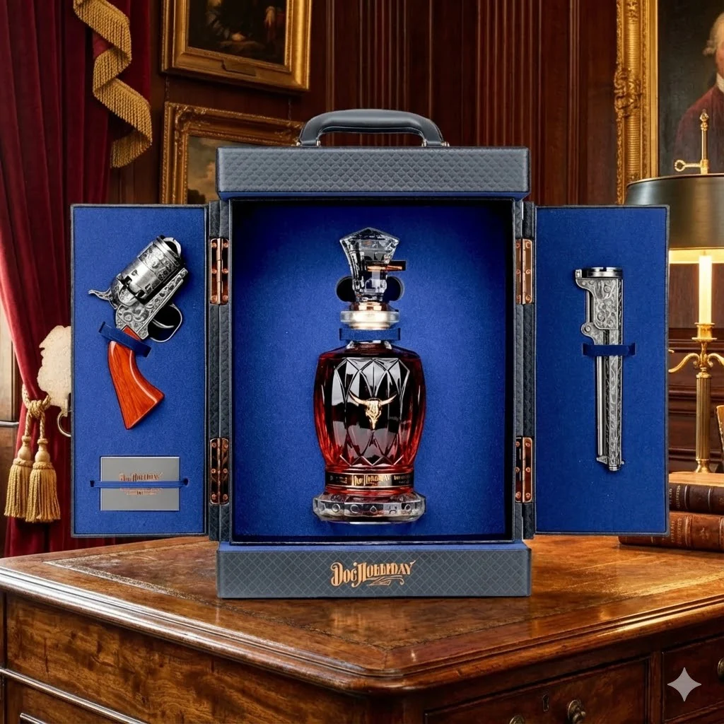 Doc Holliday 10 Year Bourbon 700ml - Limited Edition Decanter Gift Set - Image 6